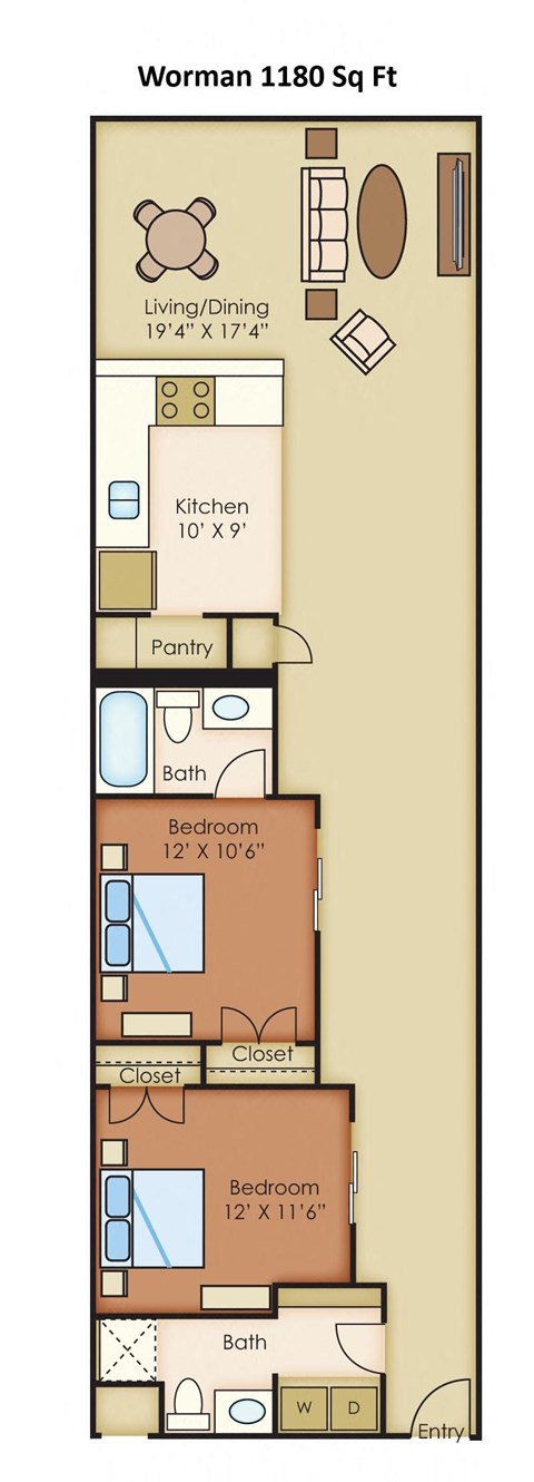 500 East Third Street 1-3 Beds Apartment for Rent - Photo Gallery 31